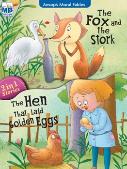 Paperback Aesop Moral Fables: Fox Stork AND Goose Book