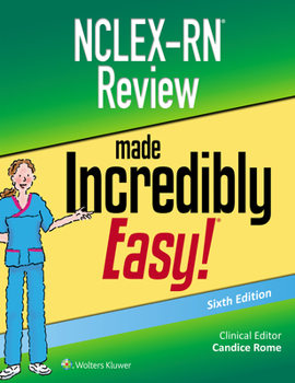 Paperback Nclex-RN Review Made Incredibly Easy Book