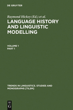 Hardcover Language History and Linguistic Modelling Book