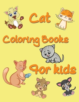 Paperback Cat Coloring Books for Kids: Cute Cats and Kittens Coloring Activity Book