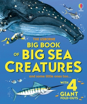 Hardcover Big Book of Big Sea Creatures Book