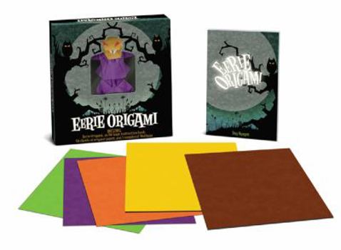 Paperback Eerie Origami [With 50 Sheets of 6" X 6" Origami Paper in 5 Colors] Book