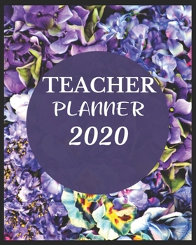 TEACHER PLANNER: Weekly and Monthly Teacher Planner | Academic Year Lesson Plan and Record Book  for Teachers)