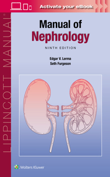 Paperback Manual of Nephrology Book