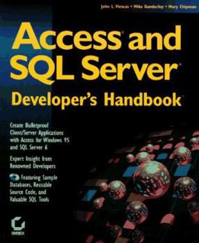 Paperback Access and SQL Server Developer's Handbook Book