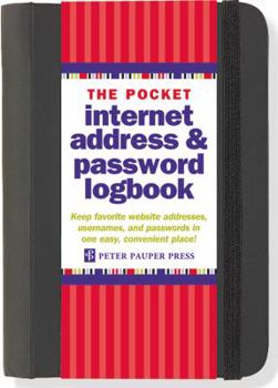 Pocket-Sized Internet Address & Password Logbook