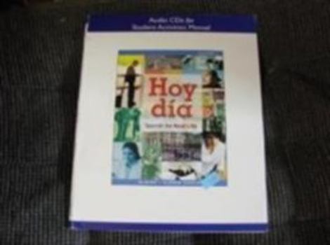 Audio CD Audio CDs for Student Activities Manual for Hoy Dia: Spanish for Real Life, Volume 1 Book