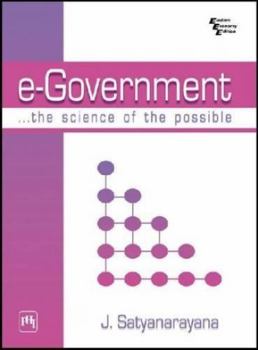Hardcover E-GOVERNMENT Book
