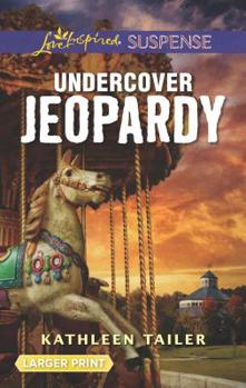 Mass Market Paperback Undercover Jeopardy [Large Print] Book