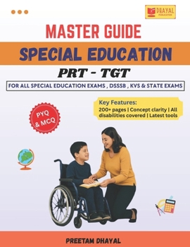 Paperback Special Education book: Special education book ( Master Guide ) Book