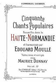 Paperback Cinquante Chants Populaires [French] Book