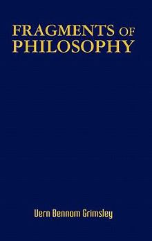 Hardcover Fragments of Philosophy Book