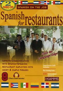 Audio CD Spanish for Restaurants [With Listening Guide] Book