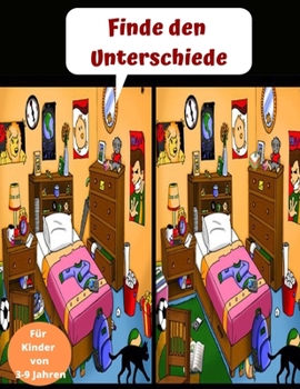 Paperback Finde den Unterschiede F?r Kinder von 3-9 Jahren: R?tsel f?r Kinder ab 3 Jahre [German] Book