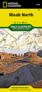Map Moab North Book