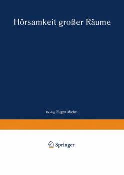 Paperback Hörsamkeit Großer Räume [German] Book