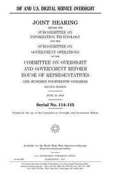 18F and U.S. Digital Service oversight