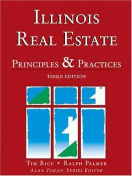 Paperback Illinois Real Estate: Principles & Practices Book