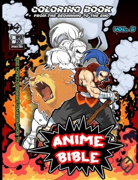 Paperback Anime Bible From The Beginning To The End Vol. 5: Coloring book