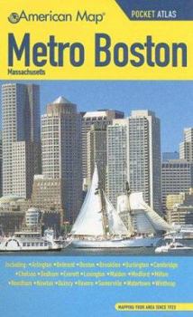 Spiral-bound Metro Boston Massachusetts Pocket Atlas Book