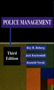 Hardcover Police Management Book