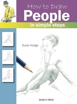 Paperback How to Draw People in Simple Steps Book