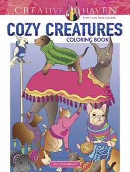 Cozy Creatures Coloring Book