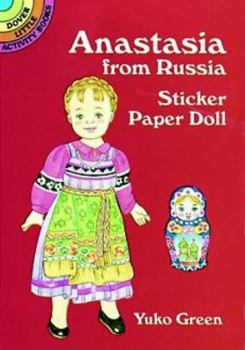 Paperback Anastasia from Russia Sticker Paper Doll Book