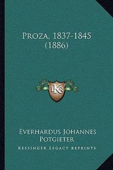 Paperback Proza, 1837-1845 (1886) Book