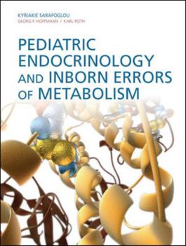 Hardcover Pediatric Endocrinology and Inborn Errors of Metabolism Book