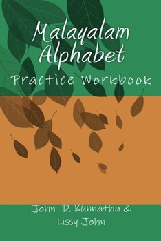 Paperback Malayalam Alphabet: Practice Workbook Book