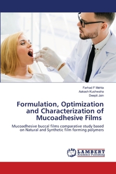 Formulation, Optimization and Characterization of Mucoadhesive Films