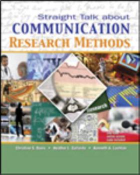 Paperback Straight Talk about Communication Research Methods Book