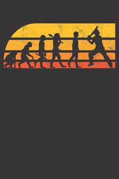 Paperback Notebook: College Ruled 6x9 120 Pages Cricket Player Coach Gift Cricketer Evolution Book