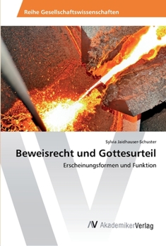 Paperback Beweisrecht und Gottesurteil [German] Book