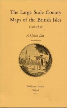 Paperback The large scale county maps of the British Isles, 1596-1850: A union list; Book