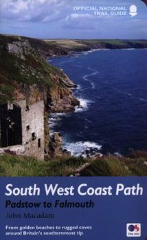 Paperback South West Coast Path: Padstow to Falmouth: National Trail Guide Book