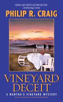 Mass Market Paperback Vineyard Deceit: A Martha's Vineyard Mystery Book