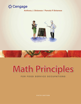 Hardcover Math Principles for Food Service Occupations Book