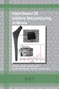 Paperback Inkjet Based 3D Additive Manufacturing of Metals Book