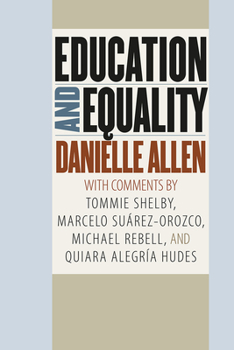 Paperback Education and Equality Book