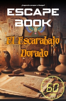 Paperback Escape Book: El escarabajo dorado [Spanish] Book