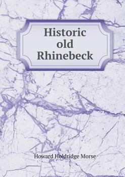Paperback Historic old Rhinebeck Book