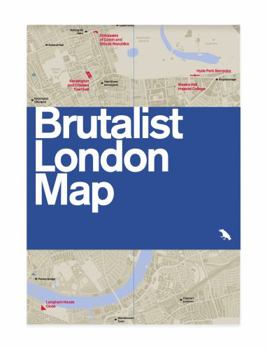 Map Brutalist London Map Book