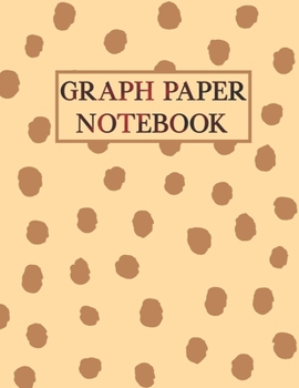 Graph Paper Notebook: Cute Pattern Composition Notebook for Students Quad Ruled 4 squares per inch: Math and Science 100 Sheets (Large, 8.5 x 11) Grid Paper Notebook