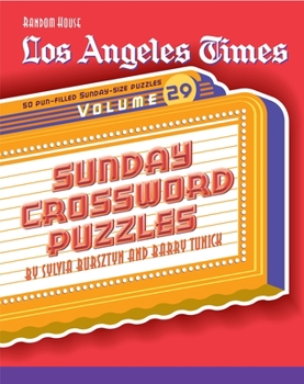 Paperback Los Angeles Times Sunday Crossword Puzzles, Volume 29 Book
