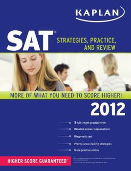 Paperback SAT: Strategies, Practice, and Review (2012) Book