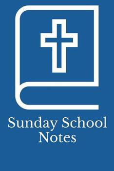 Paperback Sunday School Notes: 100 Bible Study Worksheets for Notetaking and Prayer Book