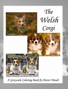 Paperback The Welsh Corgi: A Greyscale Coloring Book