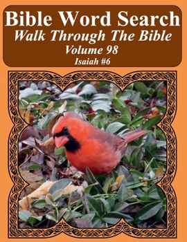Paperback Bible Word Search Walk Through The Bible Volume 98: Isaiah #6 Extra Large Print Book